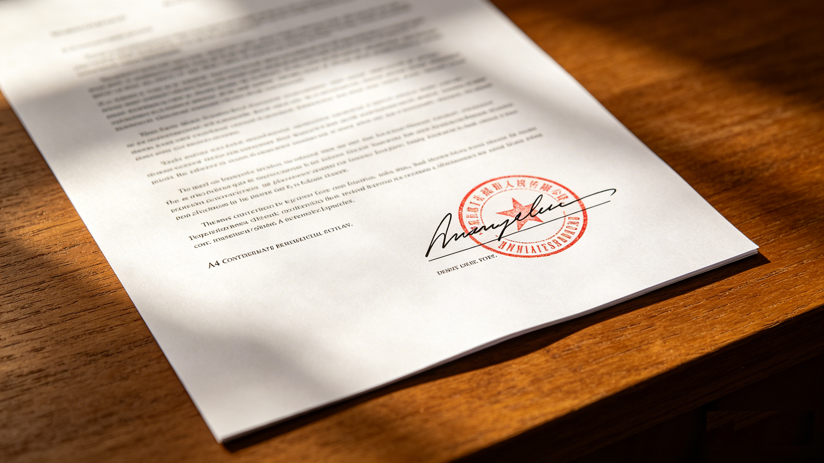 Chinese contract stamp versus signature enforceability